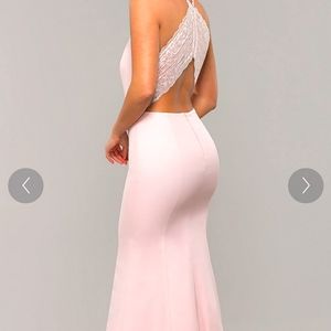 Women's Light Mauve formal dress